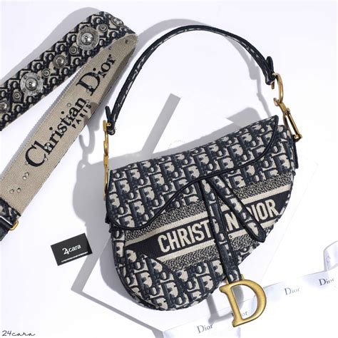 tas dior canvas|Dior designer saddle bag.